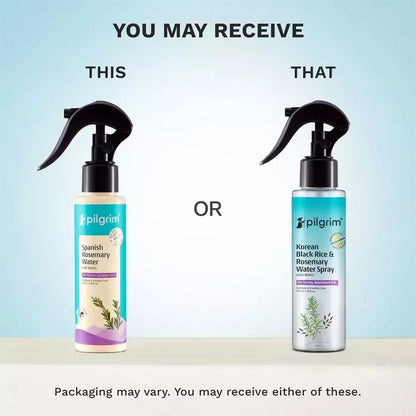 Image 2 of Pilgrim Korean Black Rice and Rosemary Water Spray With Biotin