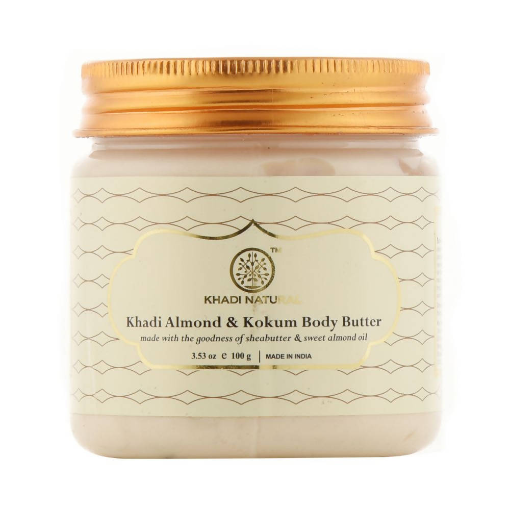 Image 1 of 100 gm / Pack of 1 for the product Khadi Natural Almond & Kokum Body Butter