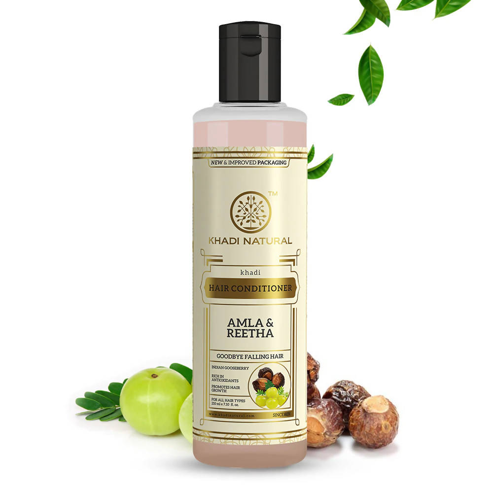 Image 1 of 210 ml / Pack of 1 for the product Khadi Natural Amla & Reetha Hair Conditioner
