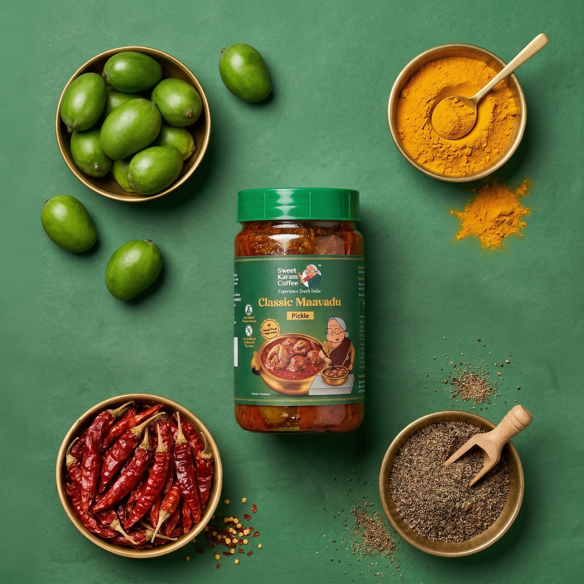 Image 2 of Sweet Karam Coffee Classic Maavadu Pickle