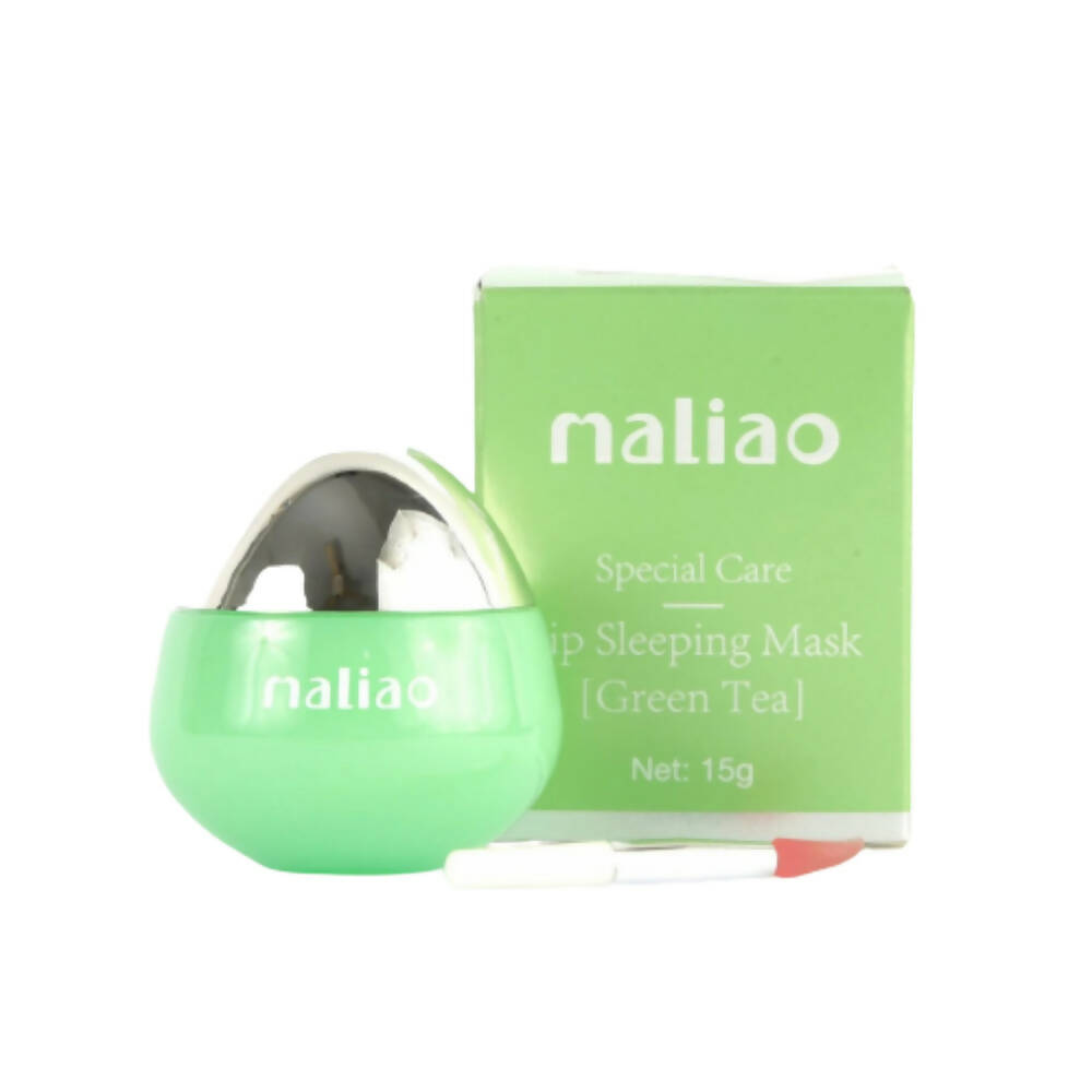 Image 1 of 15 gm / Pack of 1 for the product Maliao Special Care Lip Sleeping Mask With Green Tea Extract