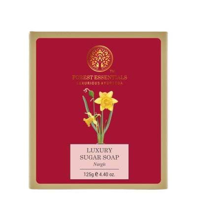 Image 1 of Forest Essentials Luxury Sugar Soap Nargis