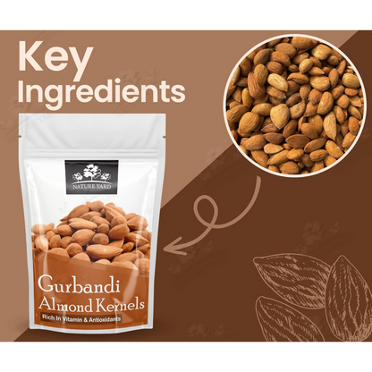Image 2 of Nature Yard Afghan Gurbandi Almond/Badam