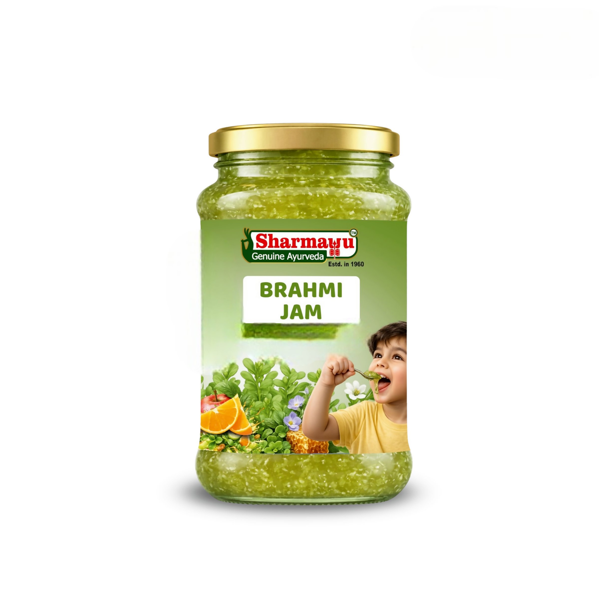 Image 1 of 500 gm for the product Sharmayu Ayurveda Brahmi Jam