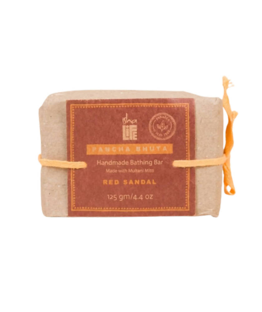 Image 1 of 125 gm for the product Isha Life Multani Mitti Sandal Soap