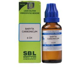 SBL Homeopathy Baryta Carbonicum Dilution - indiangoods