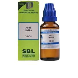 SBL Homeopathy Abies Nigra Dilution 30 CH