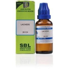 SBL Homeopathy Lachesis Dilution 30 CH