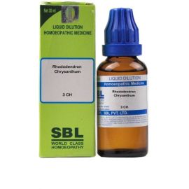 SBL Rhododendron Chrysanthum Dilution