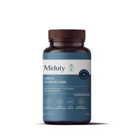 Miduty By Palak Notes Triple Thyroid Care Capsules