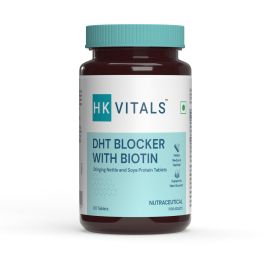 HK Vitals DHT Blocker With Biotin Tablets for Reduces Hair Fall & Hair Growth