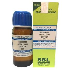 SBL Homeopathy Niccolum Metallicum Dilution