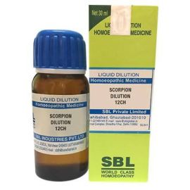 SBL Homeopathy Scorpion Dilution