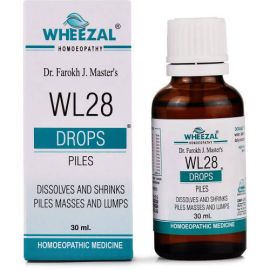 Wheezal Homeopathy WL-28 Piles Drops