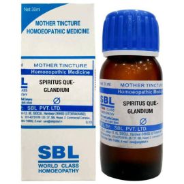 SBL Homeopathy Spiritus Que-Glandium Mother Tincture Q