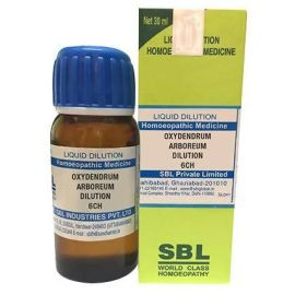 SBL Homeopathy Oxydendrum Arboreum Dilution