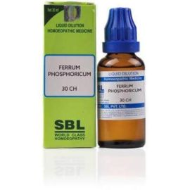SBL Homeopathy Ferrum Phosphoricum Dilution 30 CH