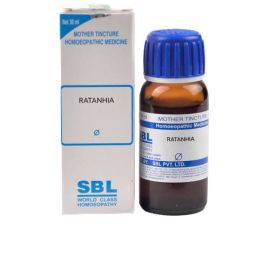 SBL Homeopathy Ratanhia Mother Tincture Q