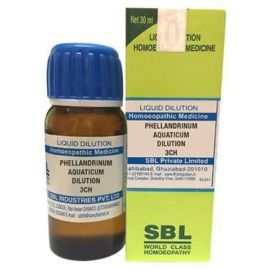 SBL Homeopathy Phellandrinum Aquaticum Dilution 3 CH