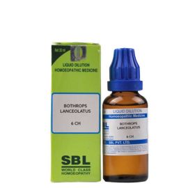 SBL Homeopathy Bothrops Lanceolatus Dilution - indiangoods