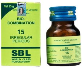 SBL Homeopathy Bio-Combination 15 Tablets - indiangoods