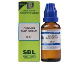 SBL Homeopathy Chininum Sulphuricum Dilution