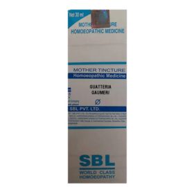SBL Homeopathy Guatteria Gaumeri Mother Tincture Q - indiangoods