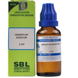SBL Homeopathy Argentum Iodatum Dilution - indiangoods