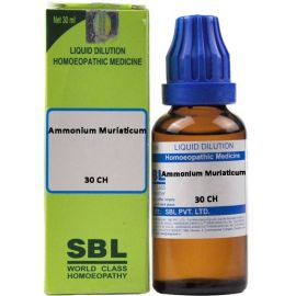 SBL Homeopathy Ammonium Muriaticum Dilution