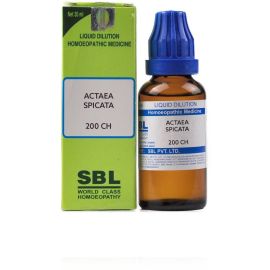SBL Homeopathy Actaea Spicata Dilution - indiangoods