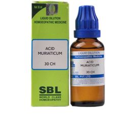 SBL Homeopathy Acid Muriaticum