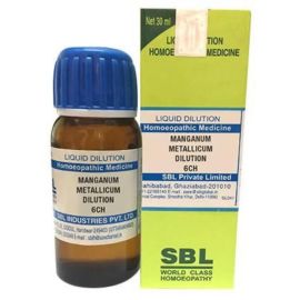 SBL Homeopathy Manganum Metallicum Dilution