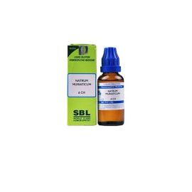 SBL Homeopathy Natrum Muriaticum Dilution 6 CH
