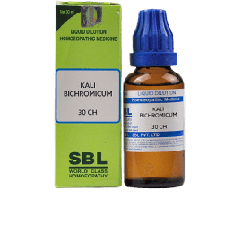 SBL Homeopathy Kali Bichromicum Dilution