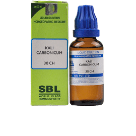 SBL Homeopathy Kali Carbonicum Dilution