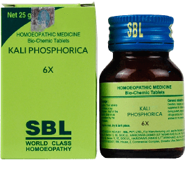 SBL Homeopathy Kali Phosphoricum Tablet 6X