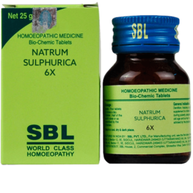 SBL Homeopathy Natrum Sulphuricum 6X Tablet