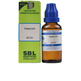 SBL Homeopathy Tabacum Dilution