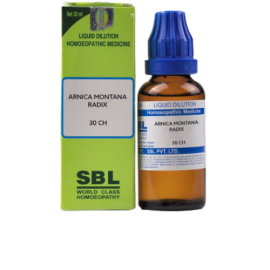 SBL Homeopathy Arnica Montana Radix  30 CH (30 ml)