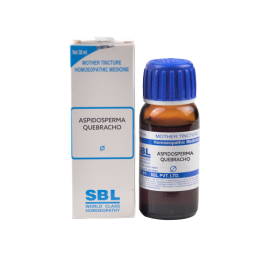 SBL Homeopathy Aspidosperma Quebracho Mother Tincture Q