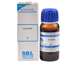 SBL Homeopathy Sulphur Mother Tincture Q