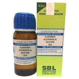 SBL Homeopathy Plantanus Occidentalis Dilution