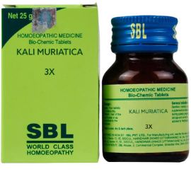 SBL Homeopathy Kali Muriatica Biochemic Tablets