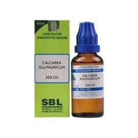 SBL Homeopathy Calcarea Sulphuricum Dilution