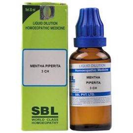 SBL Homeopathy Mentha Piperita Dilution 3 ch