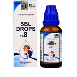 SBL Homeopathy Drops No. 8 Allergic Rhinitis