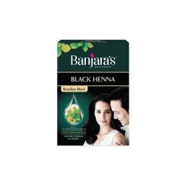 Banjara's Black Henna Brazilian Black Hair Color