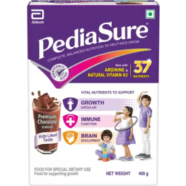 Pediasure Health and Nutrition Drink Powder for Kids Growth (Premium Chocolate)