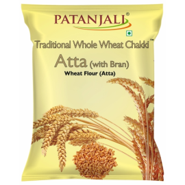 Patanjali Traditional Whole Wheat Chakki Atta with Bran