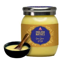 Himalayan Natives A2 Gir Cow Ghee | Homemade A2 Cow Desi Ghee | Traditional Charned Ghee